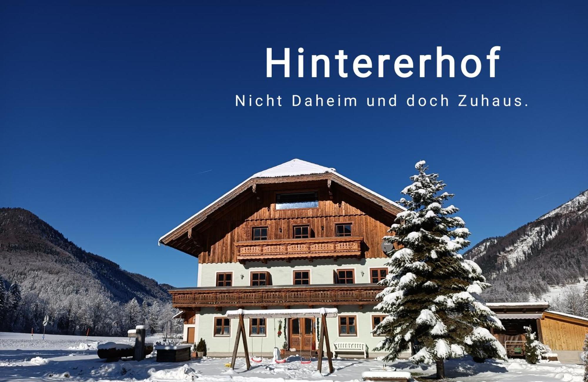 Hintererhof Apartamento Hintersee Exterior foto